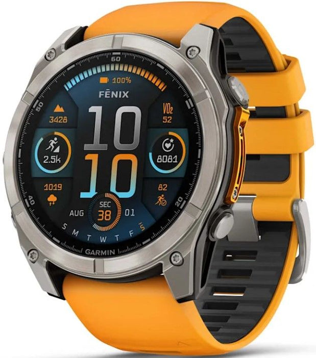 Smartwatch GARMIN Fénix 8 AMOLED Orange 1,4" Ø 50 mm