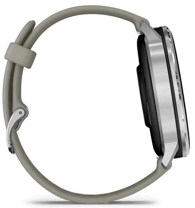 Garmin Venu 4 3.56 cm (1.4") AMOLED 45 mm Digital 454 x 454 pixels Touchscreen Silver Wi-Fi GPS (satellite)