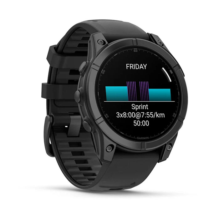 Men's Watch GARMIN Fénix E AMOLED 47mm Black 1,3"