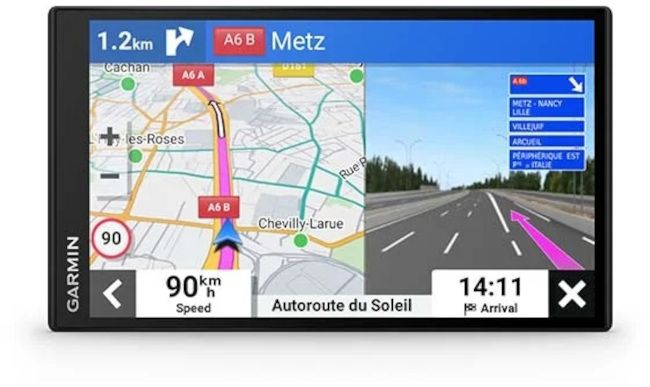 Garmin DriveSmart 76 navigator Fixed 17.8 cm (7") TFT Touchscreen 239.6 g Black