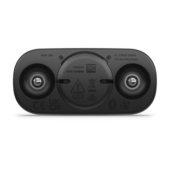 Garmin HRM 200 heart rate monitor Breast Bluetooth/ANT+ Black