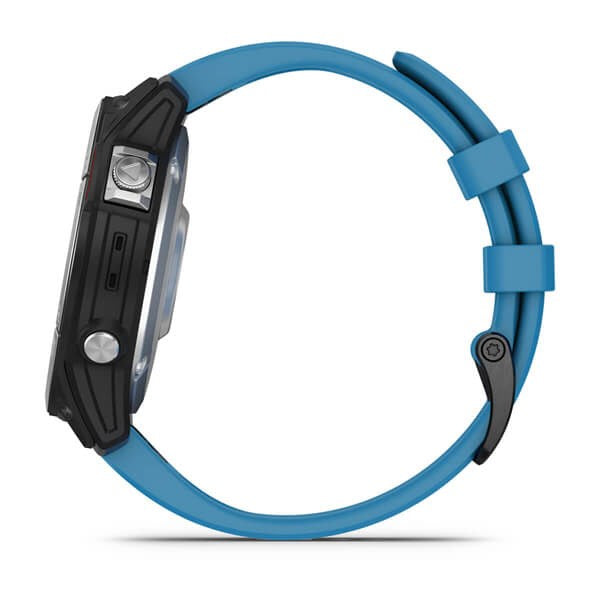 Garmin quatix 7 3.3 cm (1.3") MIP 47 mm Digital 260 x 260 pixels Touchscreen Blue Wi-Fi GPS (satellite)