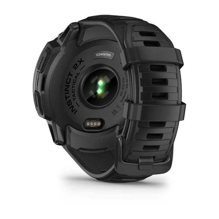 Garmin Instinct 2X Solar Tactical Edition 2.79 cm (1.1") MIP 50 mm Digital 176 x 176 pixels Touchscreen Black GPS (satellite)