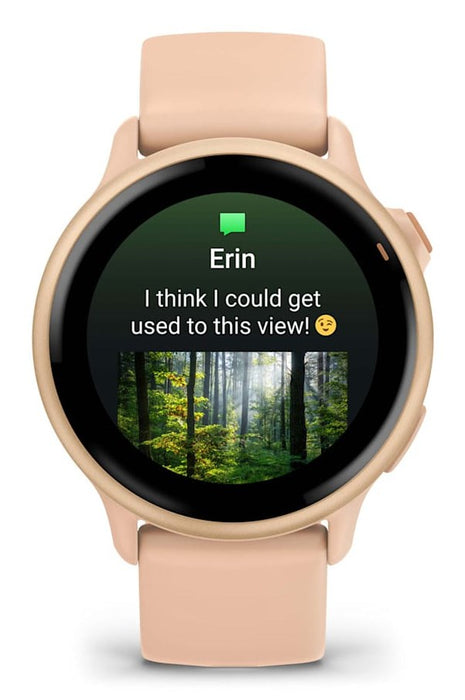 Garmin vívoactive 6 3.05 cm (1.2") AMOLED 42 mm Digital 390 x 390 pixels Touchscreen Pink Wi-Fi GPS (satellite)