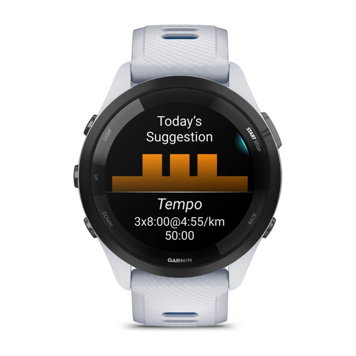 Garmin Forerunner 265 Smart Watch 46mm, GPS, Whitestone EU