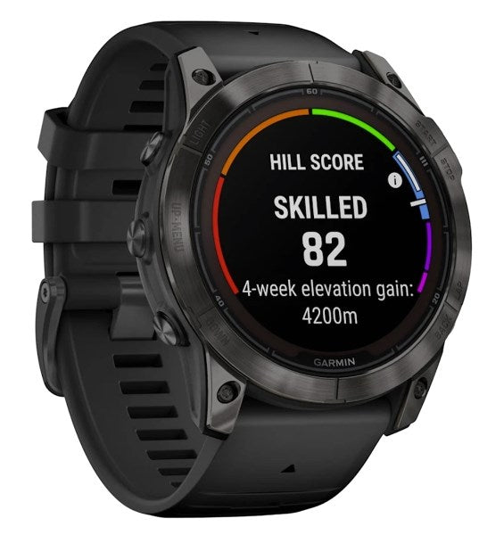 Garmin fēnix 7X Pro 3.56 cm (1.4") MIP 51 mm Digital 280 x 280 pixels Touchscreen Black Wi-Fi GPS (satellite)