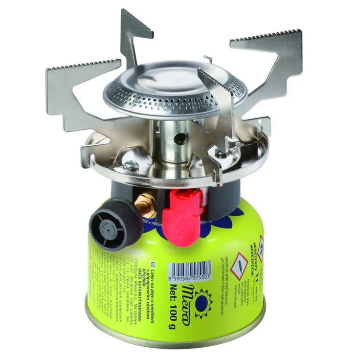 Gas camping stove with gas cartridges (thread or valve) ATOS piezo igniter 1.8kW - Others<<<HurtelXML
