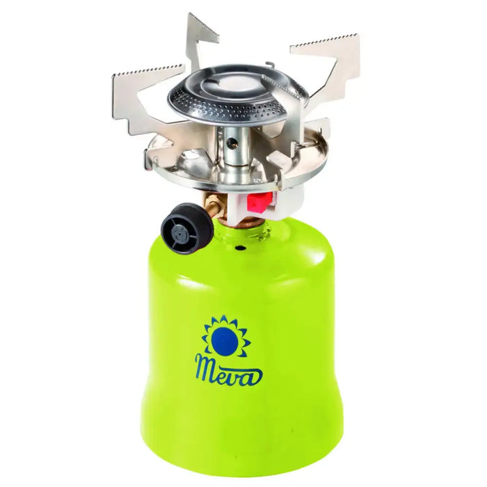 Gas camping stove with punctured gas cartridges FOCUS piezo igniter 1.4kW - Others<<<HurtelXML