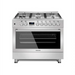 Gas-electric cooker Ravanson KWGE-K90-6 TOP CHEF - Free-standing kitchensAGD-KWS<<<Home Appliance