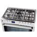 Gas-electric Cooker Ravanson KWGE-K90 Cheff Modern (silver) - Free-standing kitchensAGD-KWS<<<Home Appliance