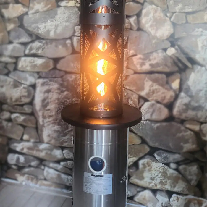 GAS HEATER WITH TABLE Ф55CM GARDEN KINGS 417065 - Газови отоплители<<<Отопление Охлаждане и Вик<<<Praktiker