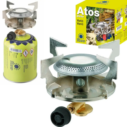 Gas tourist stove for gas cartridges with 7/16’’ thread ATOS 1.8kW - Others<<<HurtelXML&&&Газово