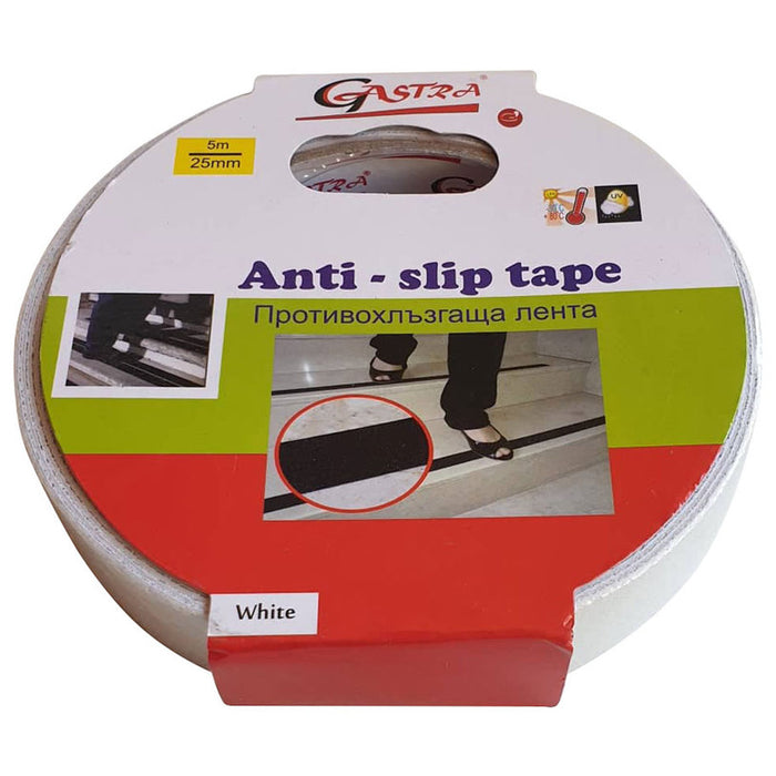 ANTI-SLIP TAPE 25 MM/ 5 M WHITE GASTRA GASTRA