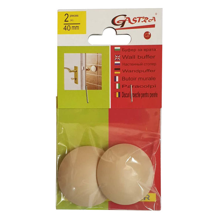 DOOR BUMPER BEIGE 2 PCS 40 MM GASTRA GASTRA