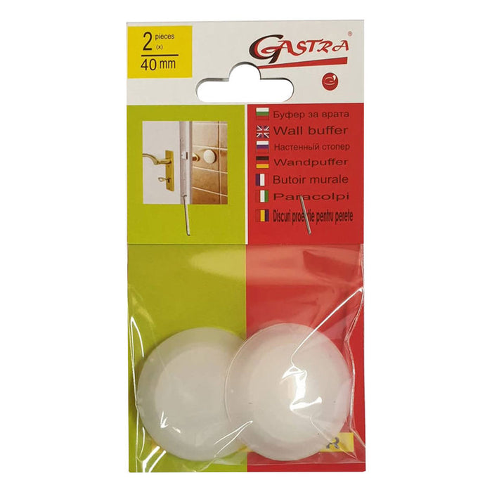 DOOR BUMPER COLORLESS 2 PCS 40 MM GASTRA GASTRA