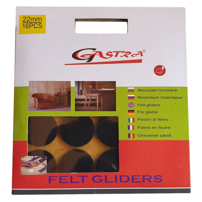 ROUND FELT PADS 22 MM 16 PCS. GASTRA