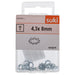 GEAR WASHER 4.3X8.0 SUKI - Болтове и гайки<<<Винтове и болтови съединения<<<Инструменти и железария<<<Praktiker