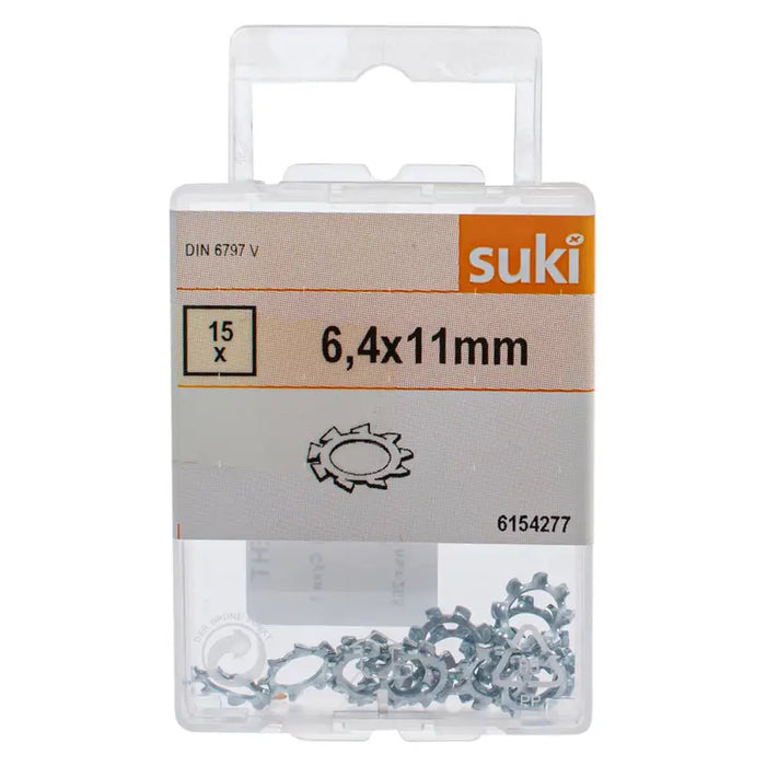 GEAR WASHER 6.4X11.0 SUKI - Болтове и гайки<<<Винтове и болтови съединения<<<Инструменти и железария<<<Praktiker