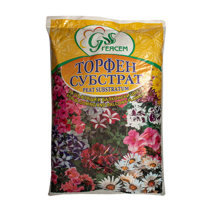 MANURE SUBSTRATE FOR FLOWERING PLANTS 20L GEASEM