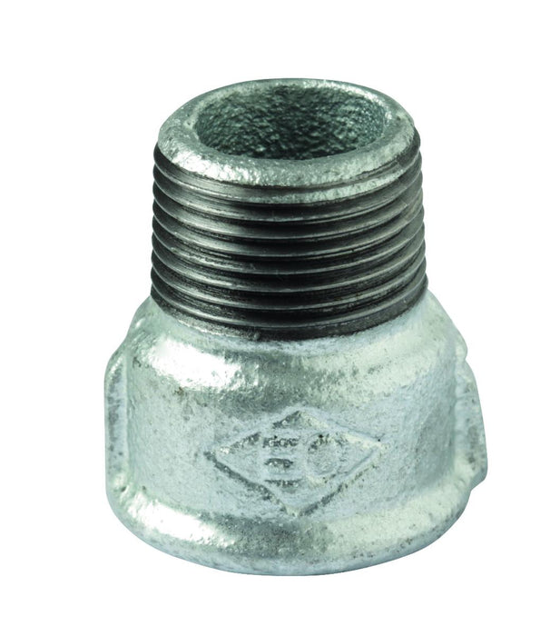 MUFF NIPPLE 3/4 GALVANIZED