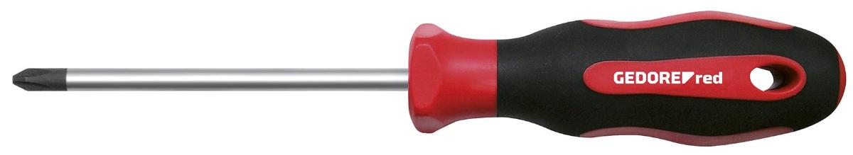 CROSS-HEAD SCREWDRIVER PH3 GEDORE RED