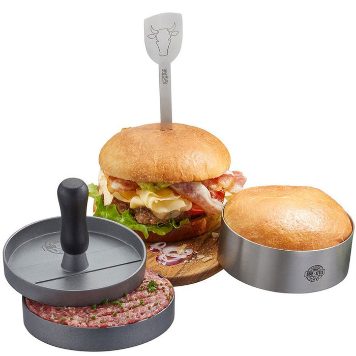 GEFU 3 PIECE BURGER SET