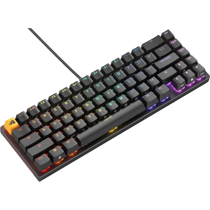Геймърска механична клавиатура Glorious GMMK 2 Black Compact- Fox Switches US-Layout - Геймърски клавиатури<<<Геймърска