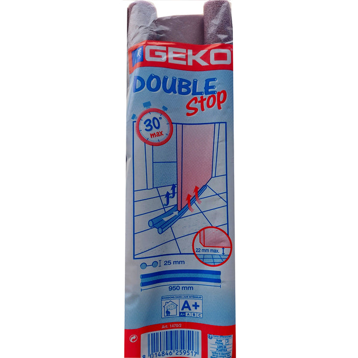 DOUBLE SIDED SEALER 95 CM FOR UNDER THE DOOR BROWN GEKO