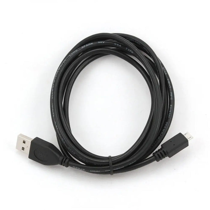 Gembird CCP-mUSB2-AMBM-6 USB cable 1.8 m USB 2.0 USB A Micro-USB B Black - USB cablesKBA-USB<<<Cables