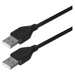 Gembird CCP-USB2-AMAM-6 USB cable USB 2.0 1.8 m USB A Black - USB cablesKBA-USB<<<Cables and adaptersKBA<<<ActionPL