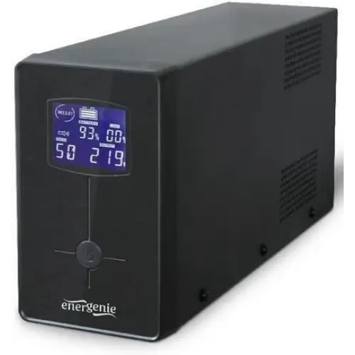 Gembird EG-UPS-031 uninterruptible power supply (UPS) 0.65 kVA 390 W 3 AC outlet(s) - UPSZSI-UPS<<<Emergency power