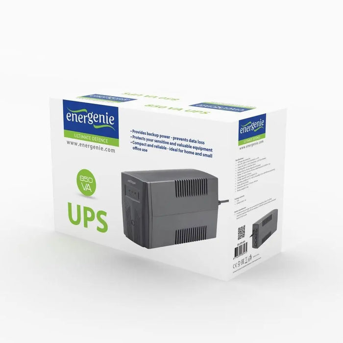 Gembird EG-UPS-B650 uninterruptible power supply (UPS) Line-Interactive 0.65 kVA 390 W - UPSZSI-UPS<<<Emergency power
