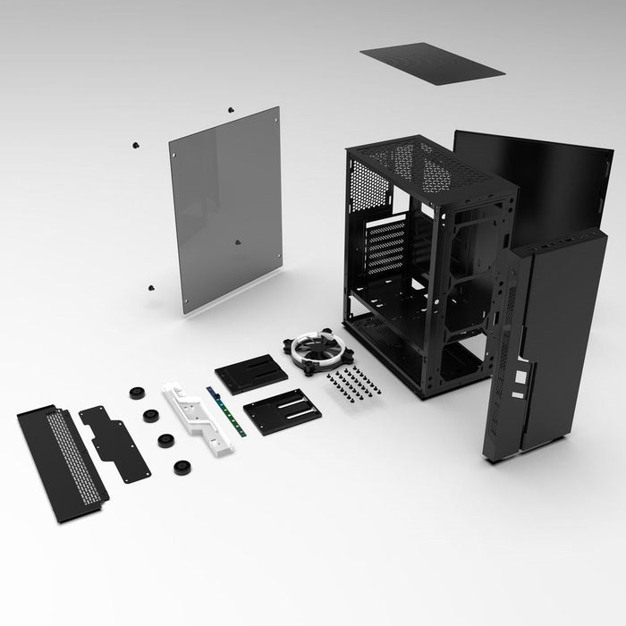 Gembird gaming design computer case Fornax 2000 RGB - Computer casesOBU-OBU<<<CasesOBU<<<ActionPL