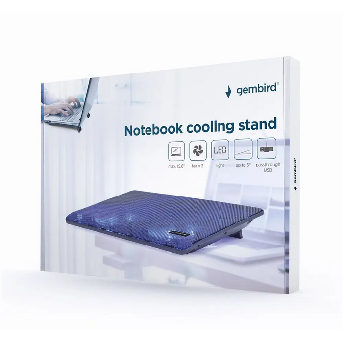 Gembird Laptop Cooling Pad - Охлаждащи подложки<<<Компютърна периферия<<<MediaTrade