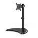 Gembird MS-D1ST-04 Monitor desk stand (rotate tilt swivel) 13”-32” black - Monitors - Monitor