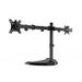 Gembird MS-D2ST-02 Monitor desk stand (rotate tilt swivel) 13”-32” black - Monitors - Monitor