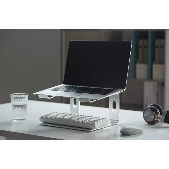 Gembird NBS-D1-01 laptop stand Aluminium Silver 39.6 cm (15.6’’) - Stands for notebooksCHL-POD<<<CoolingCHL<<<ActionPL