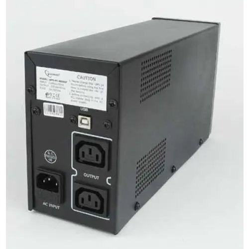 Gembird UPS-PC-850AP uninterruptible power supply (UPS) Line-Interactive 0.85 kVA 520 W 4 AC outlet(s)