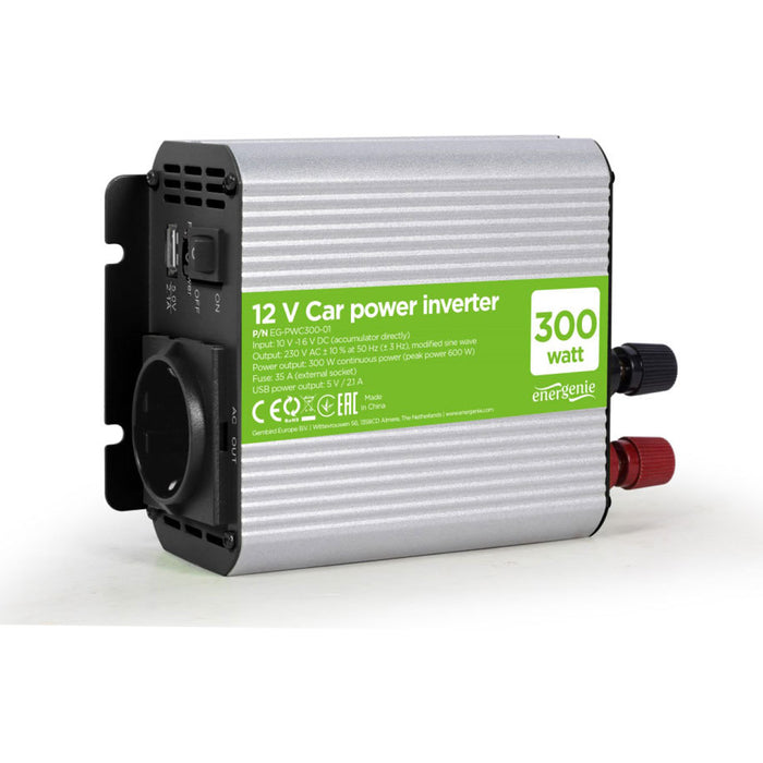 Gembird Car Inverter EG-PWC300-01 300W