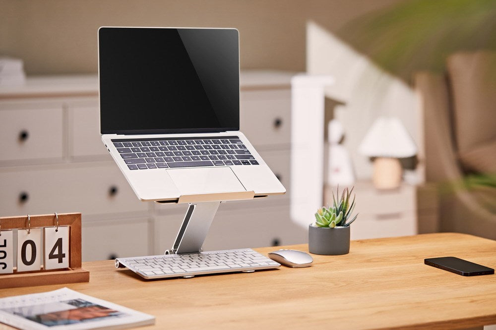 Gembird NBS-D1-03 laptop stand Silver 39.6 cm (15.6")