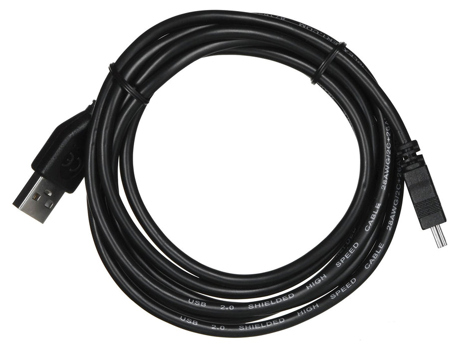 Gembird 1.8m USB 2.0 A/mini-USB M USB cable USB A Mini-USB B Black