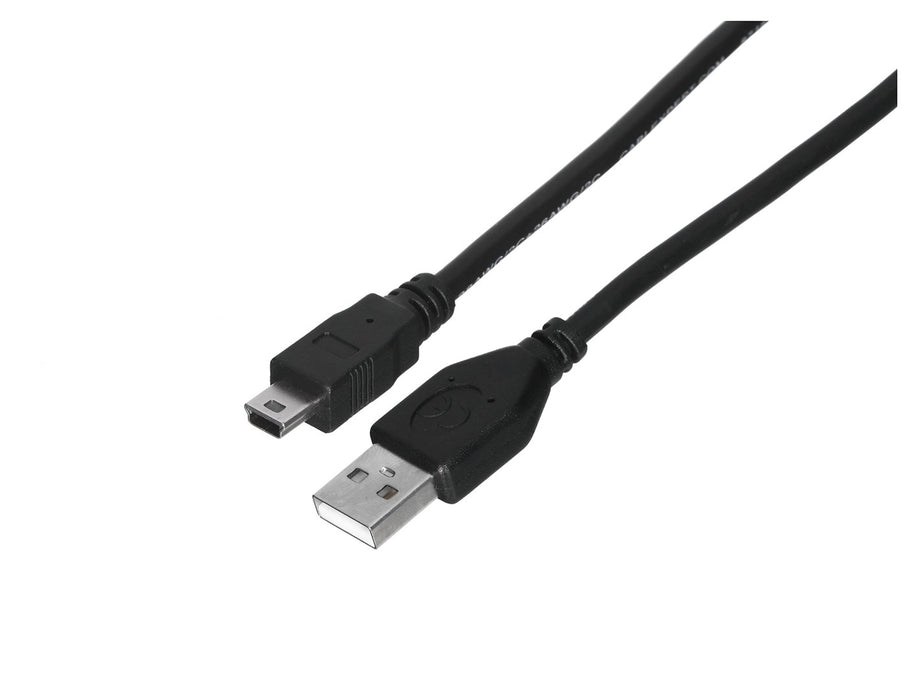 Gembird 1.8m USB 2.0 A/mini-USB M USB cable USB A Mini-USB B Black