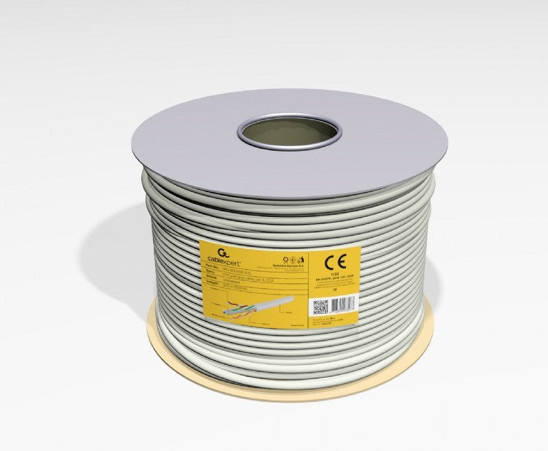 UTP Category 6 Rigid Network Cable GEMBIRD UPC-6004SE-SOL/100 100 m