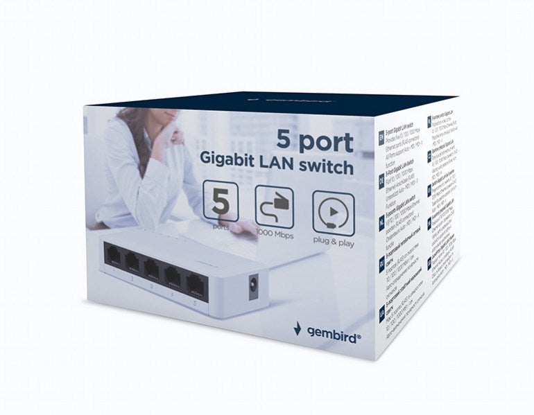 Switch GEMBIRD NSW-G5-01