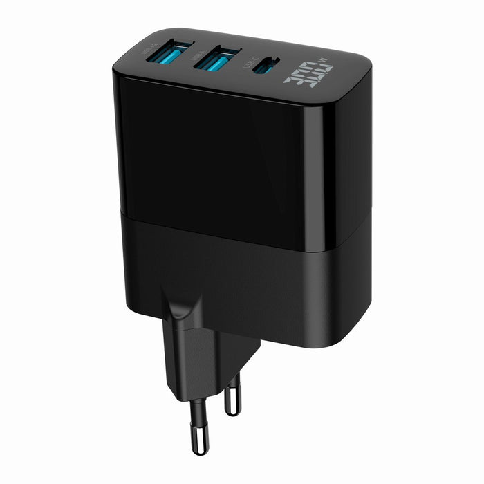 Wall Charger GEMBIRD TA-UC-PDQC30LCD-BK-02