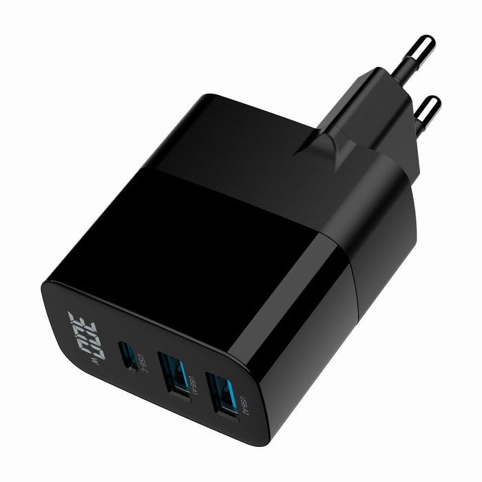Wall Charger GEMBIRD TA-UC-PDQC30LCD-BK-02