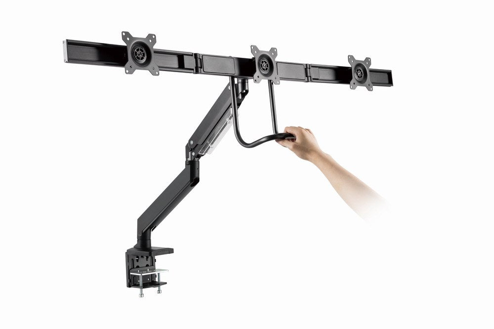 Gembird MA-DA3-03 monitor mount / stand 68.6 cm (27") Desk Black