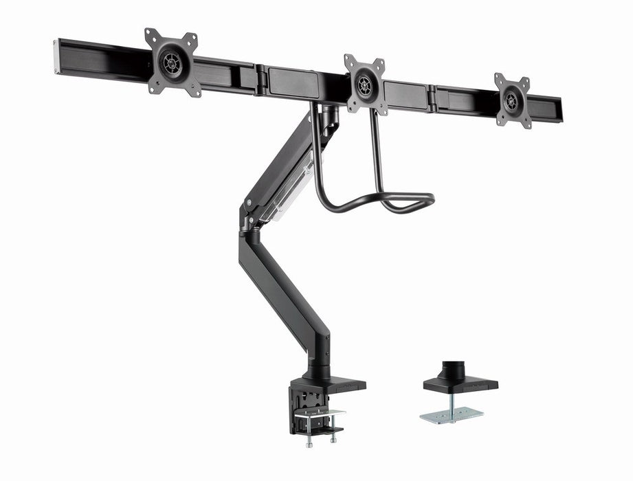 Gembird MA-DA3-03 monitor mount / stand 68.6 cm (27") Desk Black