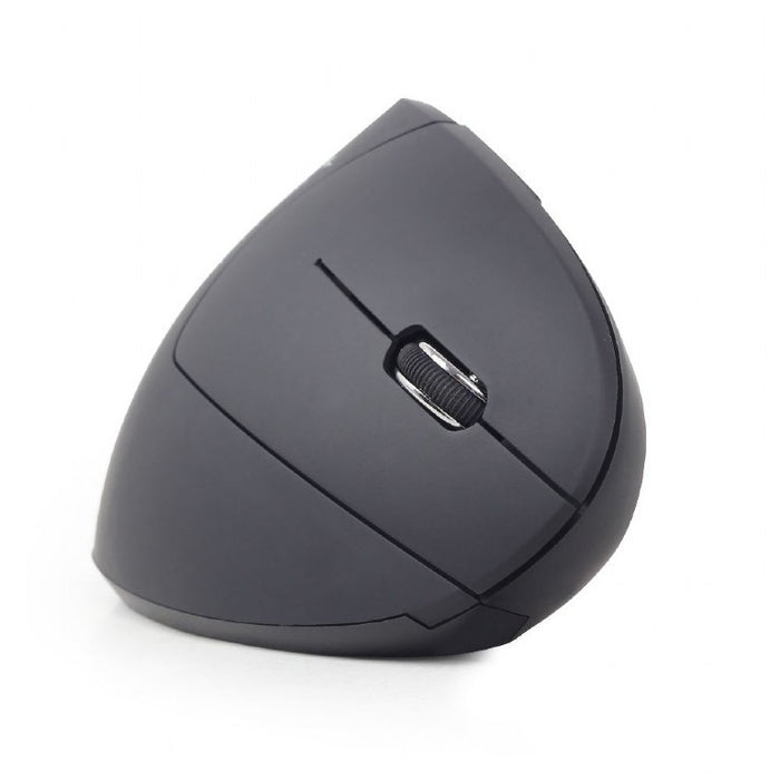 Wireless Mouse GEMBIRD MUSW-ERGO-01 Black (1 Unit)