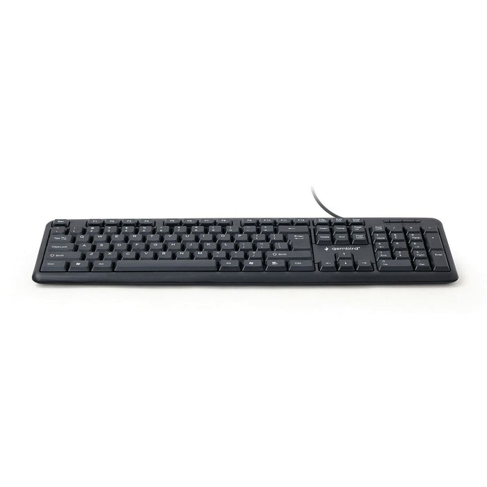 Keyboard GEMBIRD KB-U-103 Black Spanish Qwerty